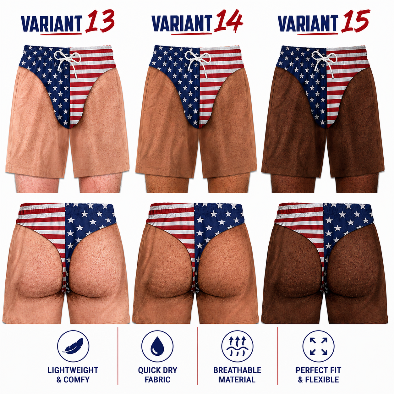 SplashCheeks™ - Swim Trunks